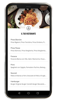 il tuo menu digitale schermata il tuo menu digitale schermata